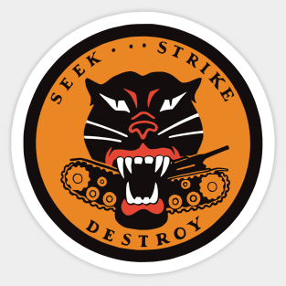 Tank Destroyer Panther Hellcat Sticker